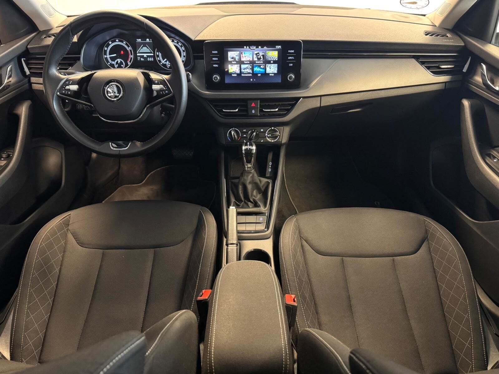 Sort Skoda Kamiq fra 2023