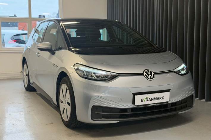 Sølv VW ID.3 fra 2021