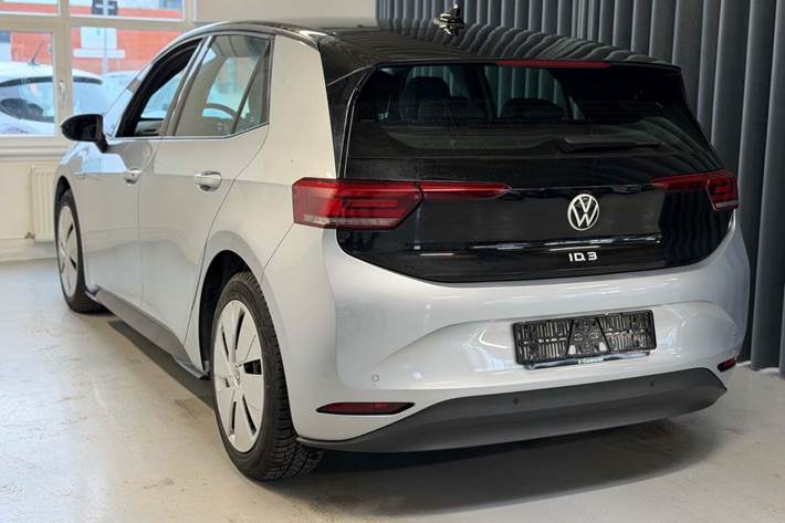 Sølv VW ID.3 fra 2021
