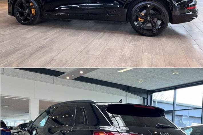 Sort Audi e-tron fra 2022