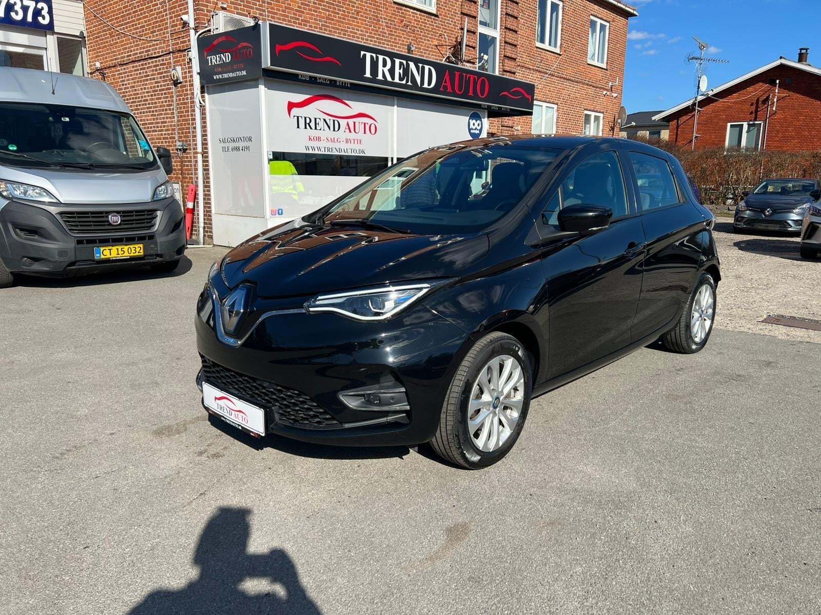 Sort Renault Zoe fra 2020