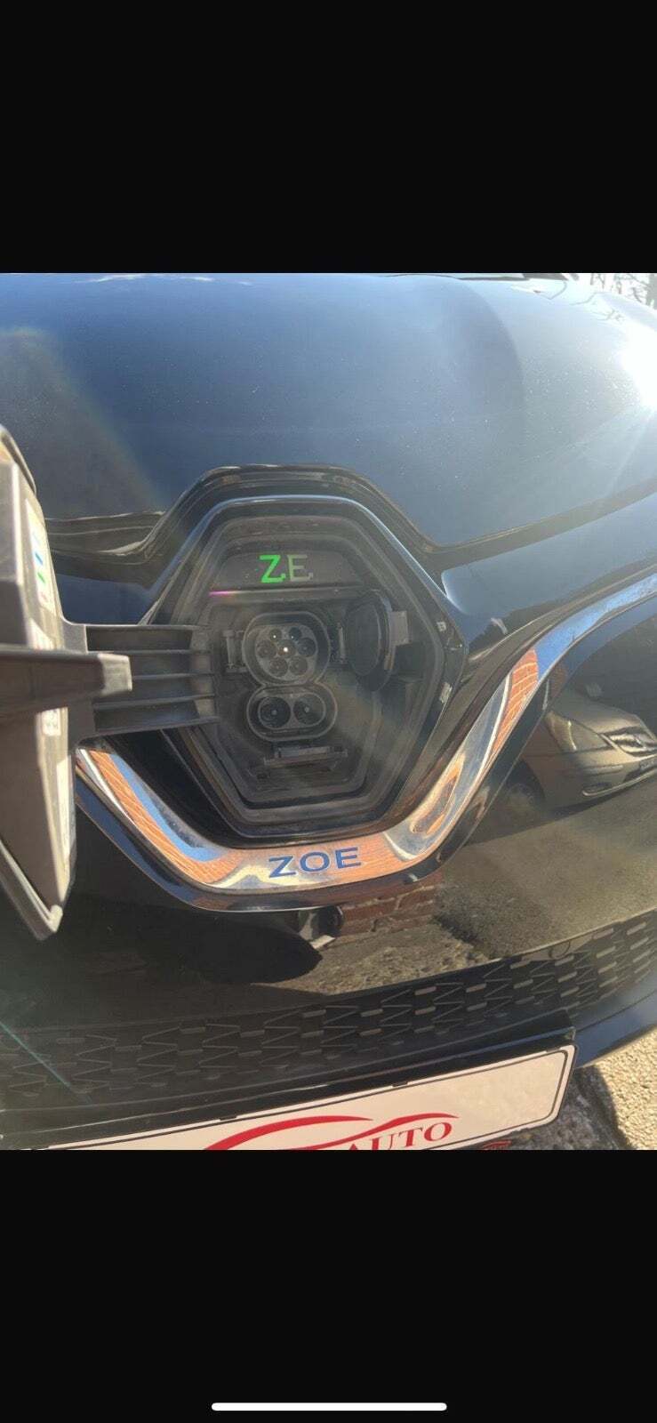 Sort Renault Zoe fra 2020