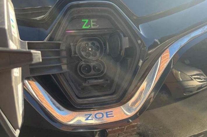 Sort Renault Zoe fra 2020