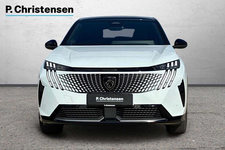 Hvid Peugeot e-3008 fra 2025