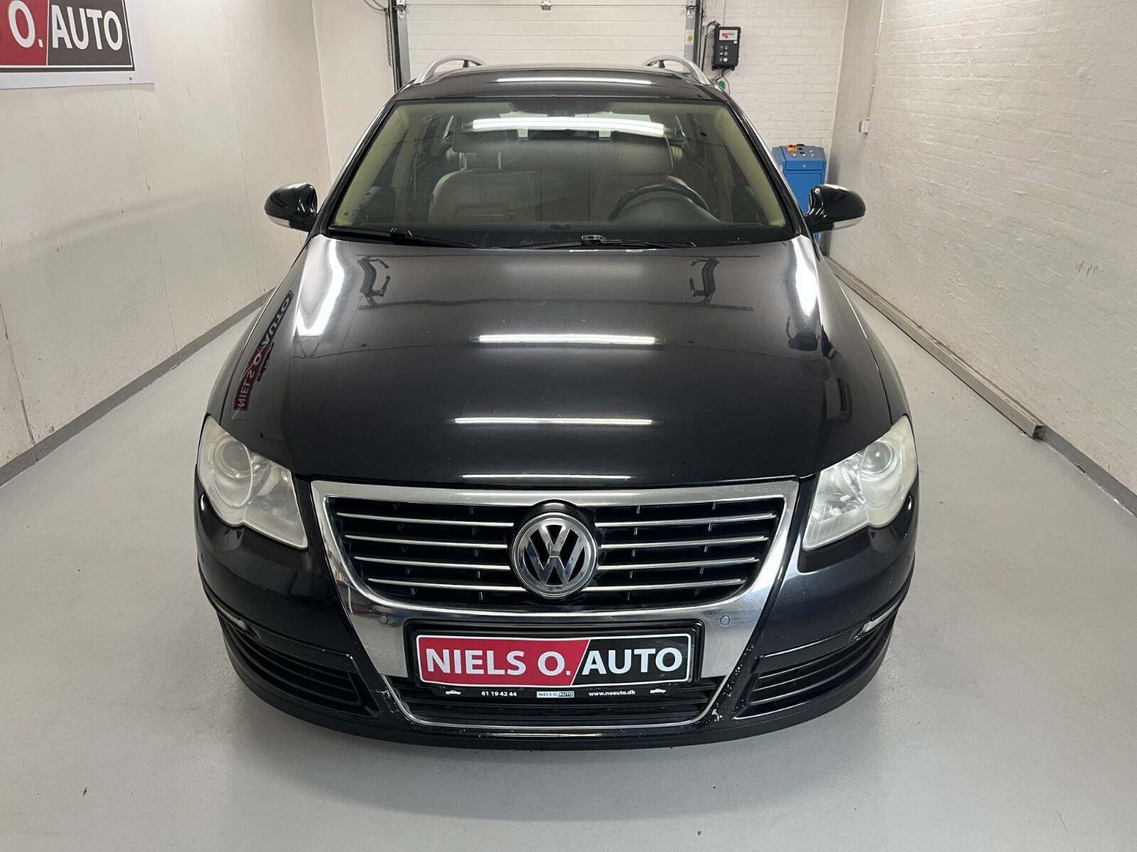 Sort VW Passat fra 2007