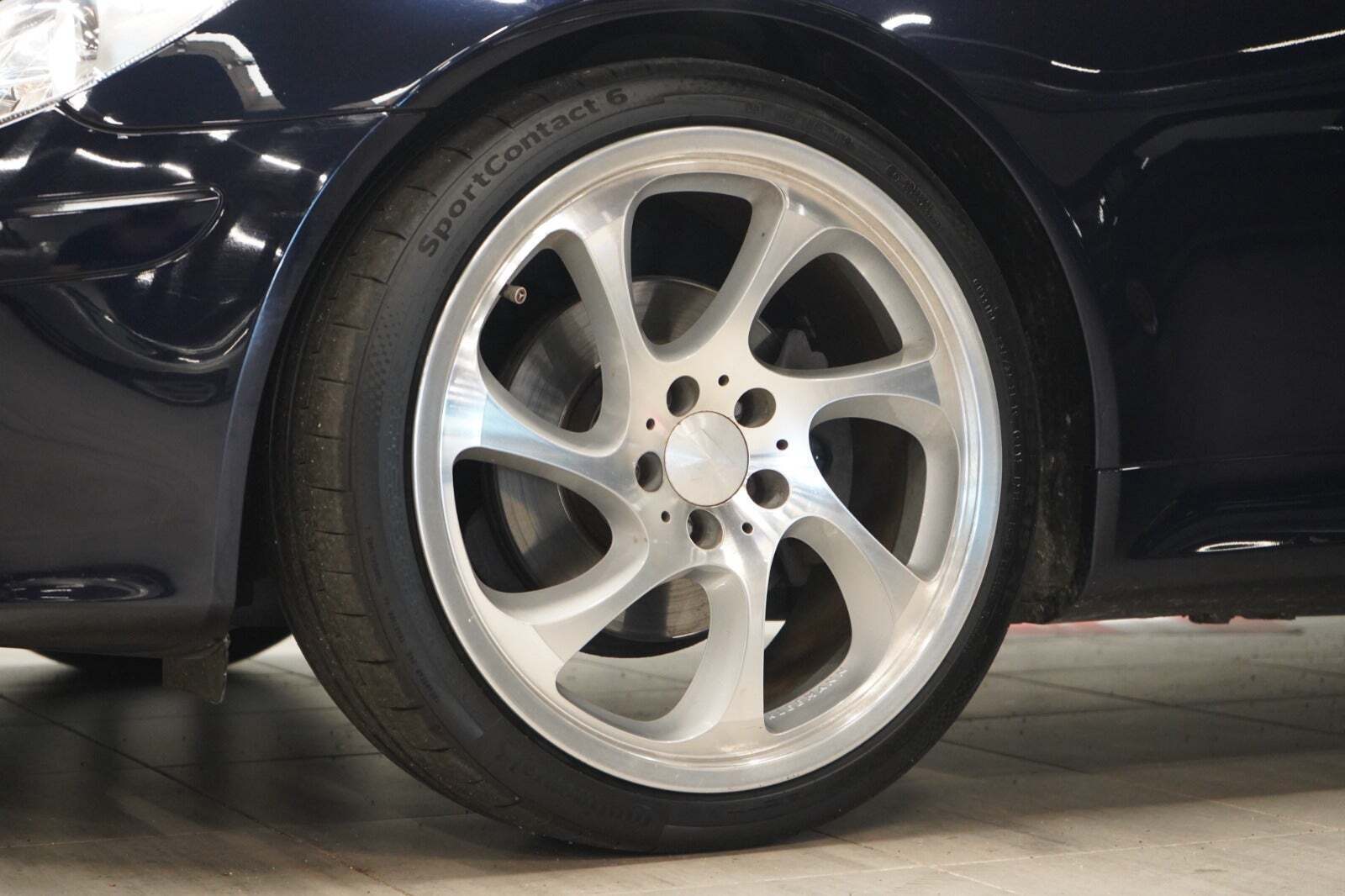 Blå Mercedes SLK280 fra 2006