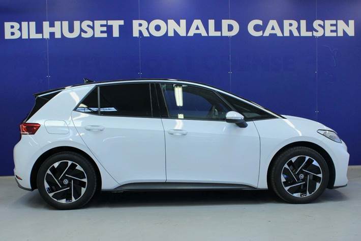 Hvid VW ID.3 fra 2025