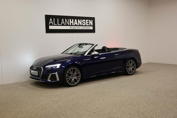 Gul Audi S5 fra 2020