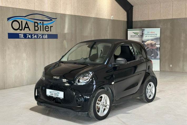 Sort Smart Fortwo fra 2021