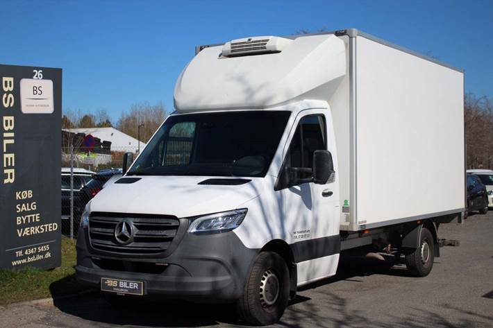 Hvid Mercedes Sprinter 316 fra 2019
