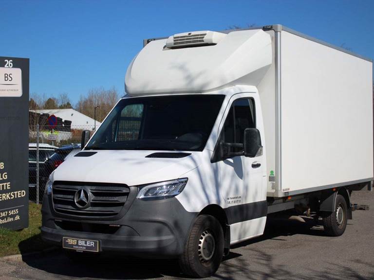 Mercedes Sprinter 316 2,2 CDi A3 Alukasse m/lift/køl
