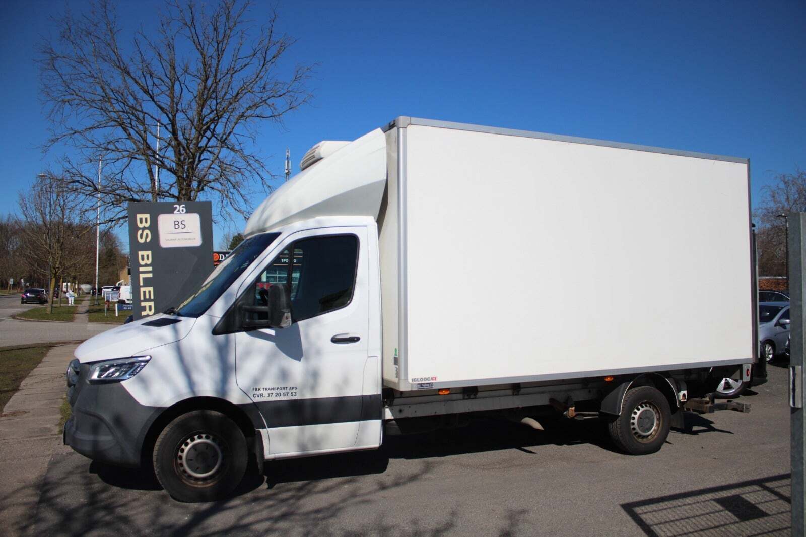 Mercedes Sprinter 316 2,2 CDi A3 Alukasse m/lift/køl