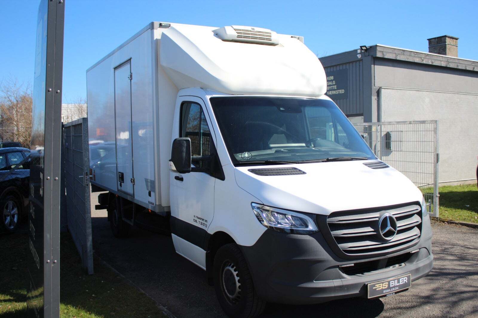 Mercedes Sprinter 316 2,2 CDi A3 Alukasse m/lift/køl