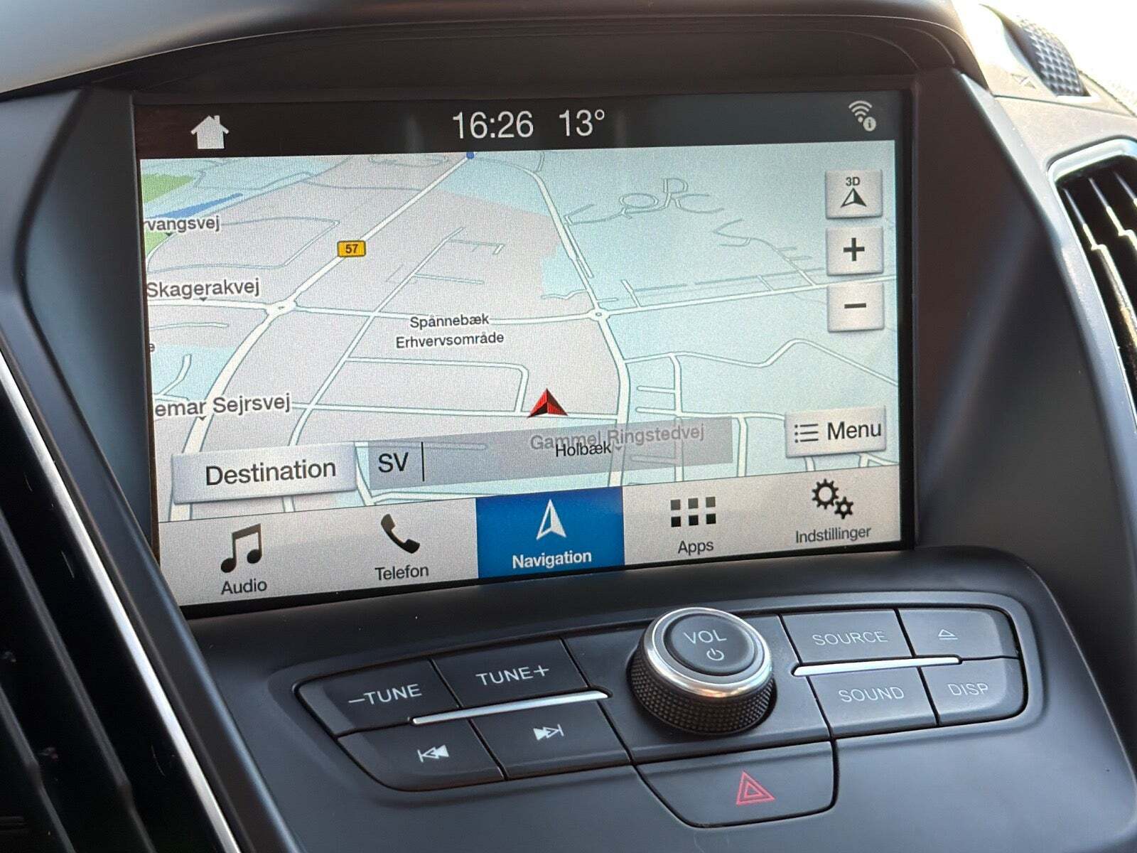 Hvid Ford C-MAX fra 2018