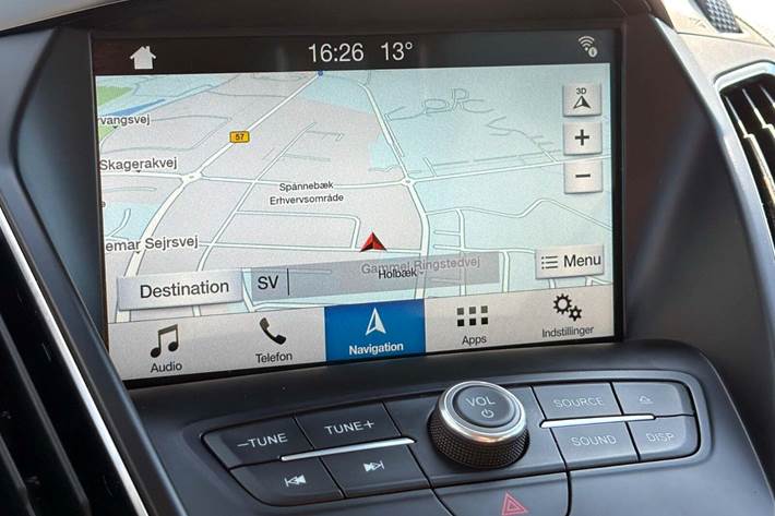 Hvid Ford C-MAX fra 2018