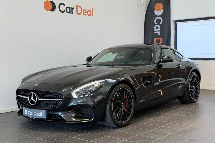 Grå Mercedes AMG GT S fra 2016