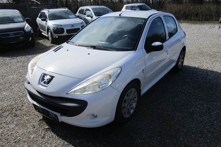 Hvid Peugeot 206+ fra 2011