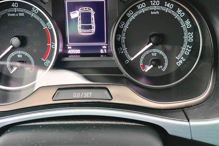 Hvid Skoda Fabia fra 2021