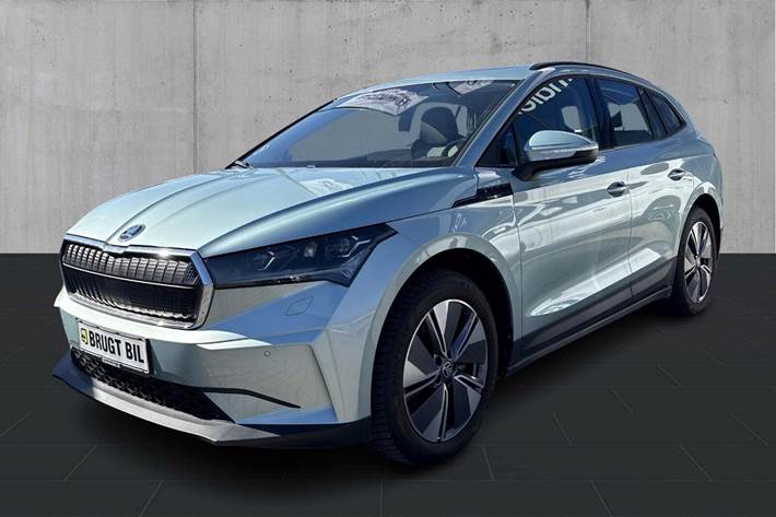 Grøn Skoda Enyaq fra 2021