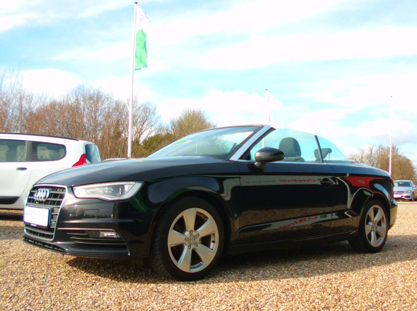 Sort Audi A3 fra 2015