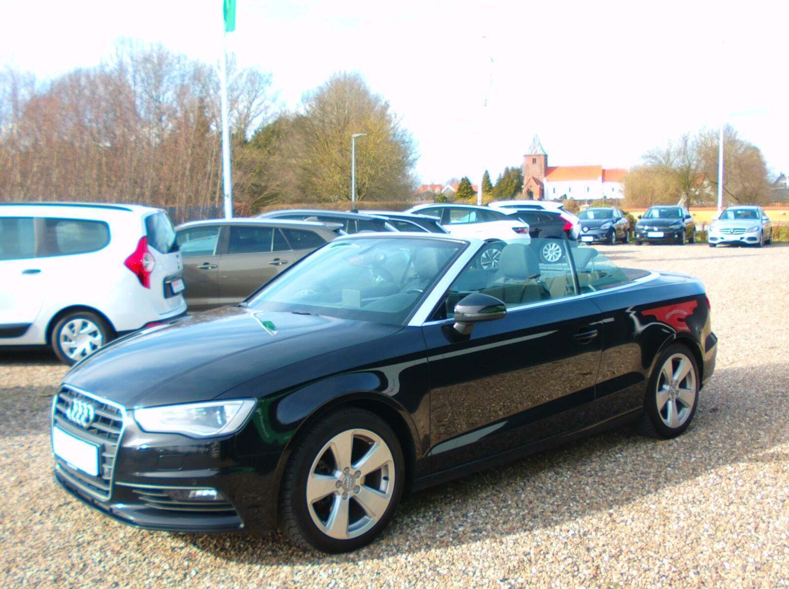 Sort Audi A3 fra 2015