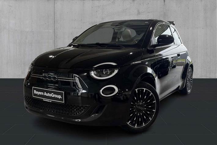 Sort Fiat 500e fra 2020