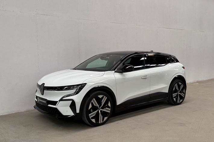 Hvid Renault Megane E-Tech fra 2023