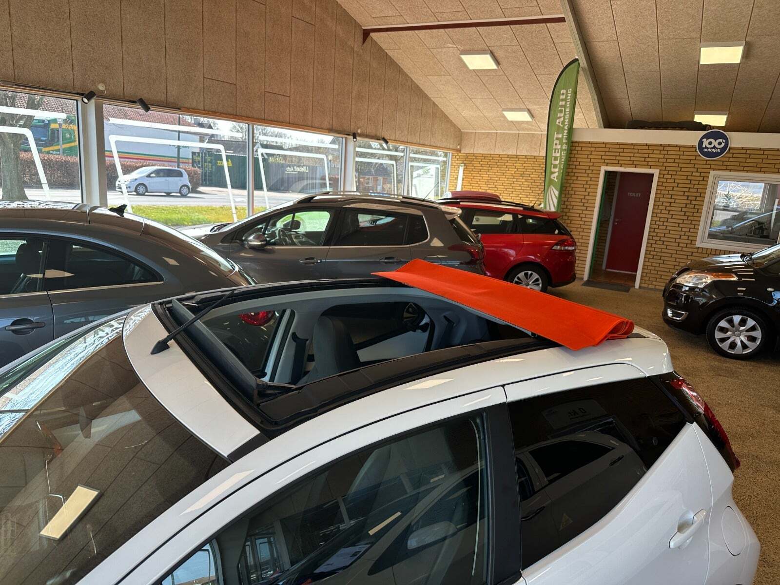 Hvid Toyota Aygo fra 2019