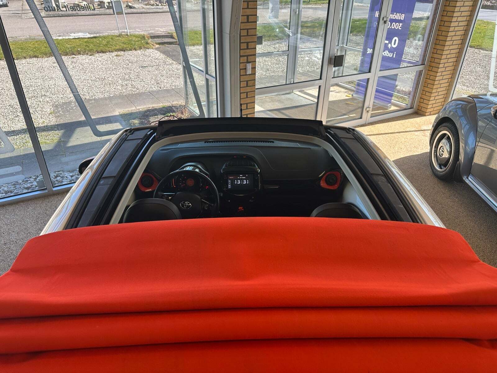 Hvid Toyota Aygo fra 2019