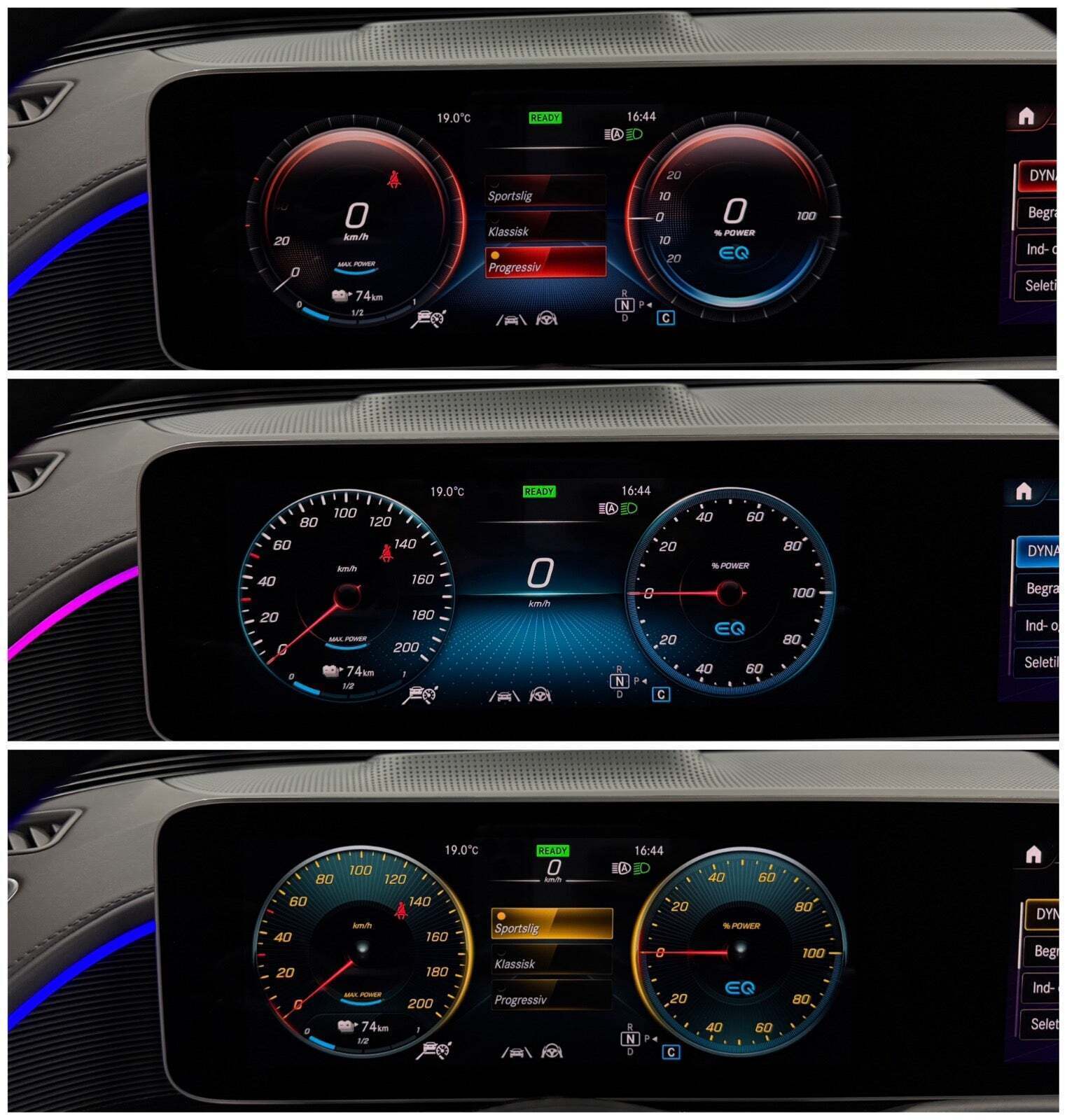 Hvid Mercedes EQC400 fra 2020