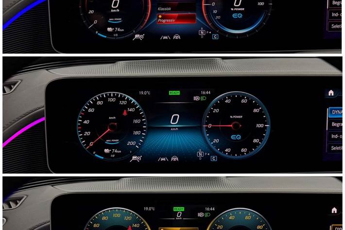 Hvid Mercedes EQC400 fra 2020