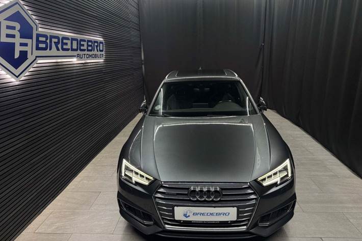 Grå Audi A4 fra 2016