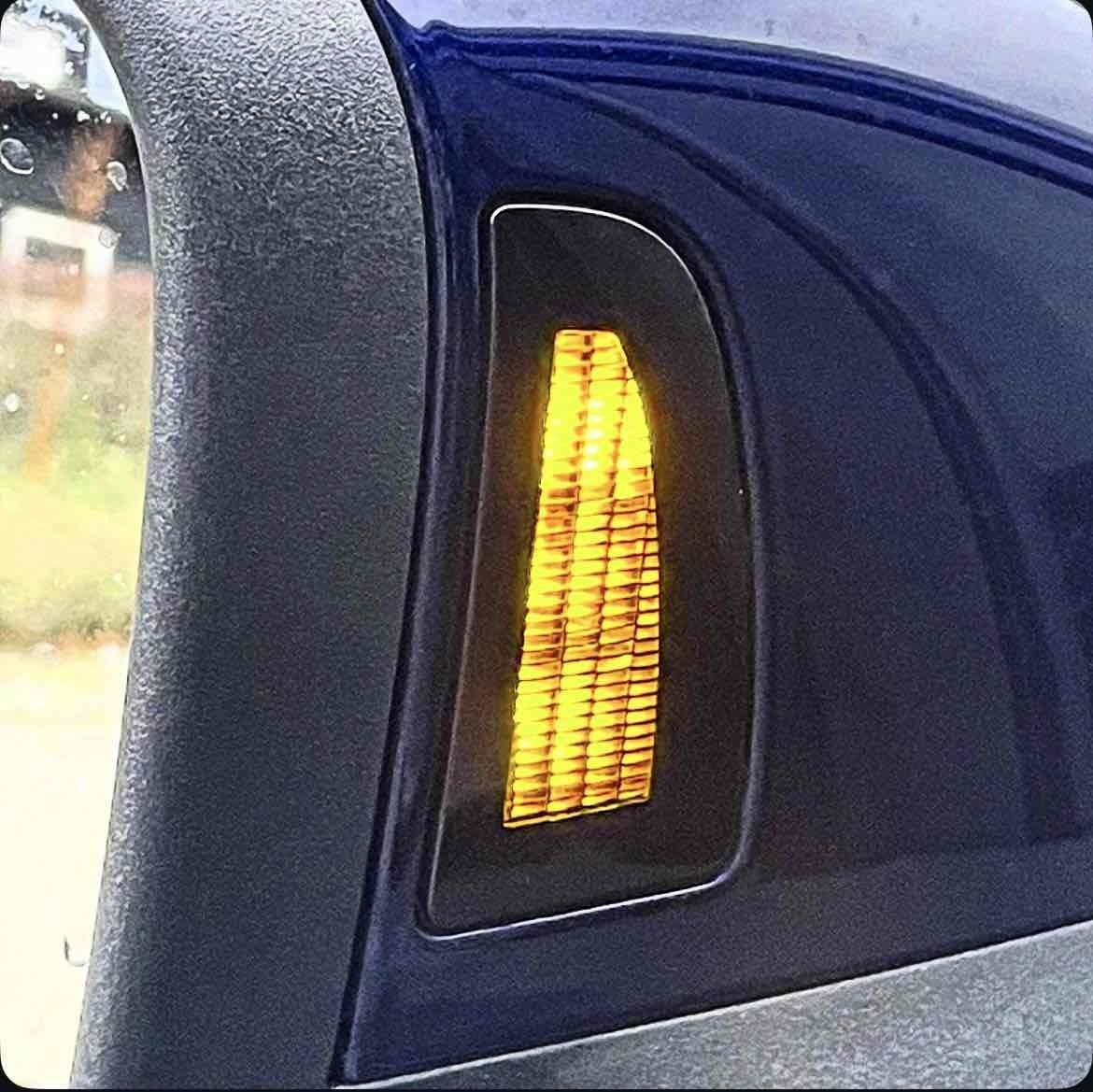 Blå VW Golf fra 2021