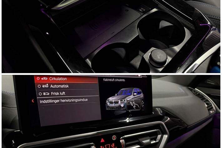 Grå BMW iX3 fra 2022