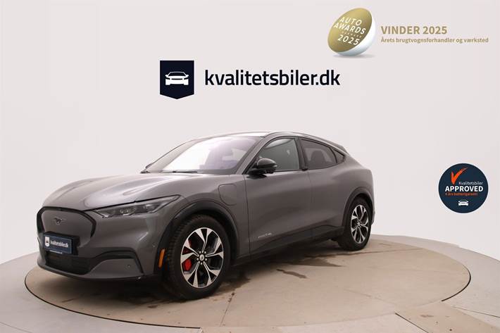 Grå Ford Mustang Mach-E fra 2021