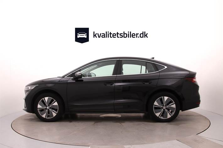 Sort Skoda Enyaq iV fra 2023