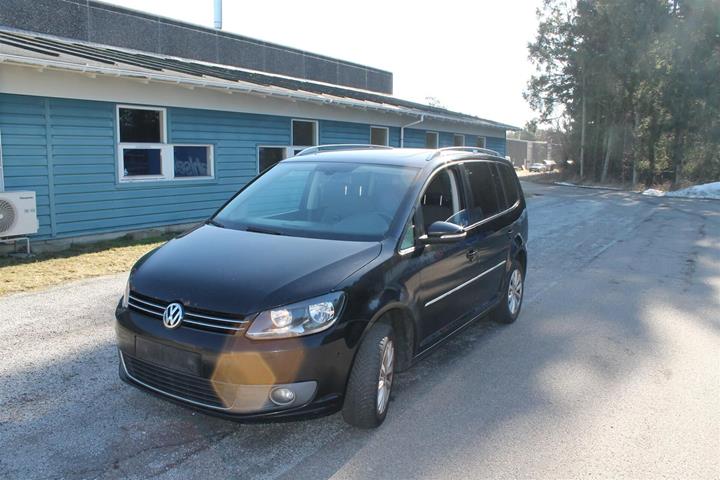Sort VW Touran fra 2011