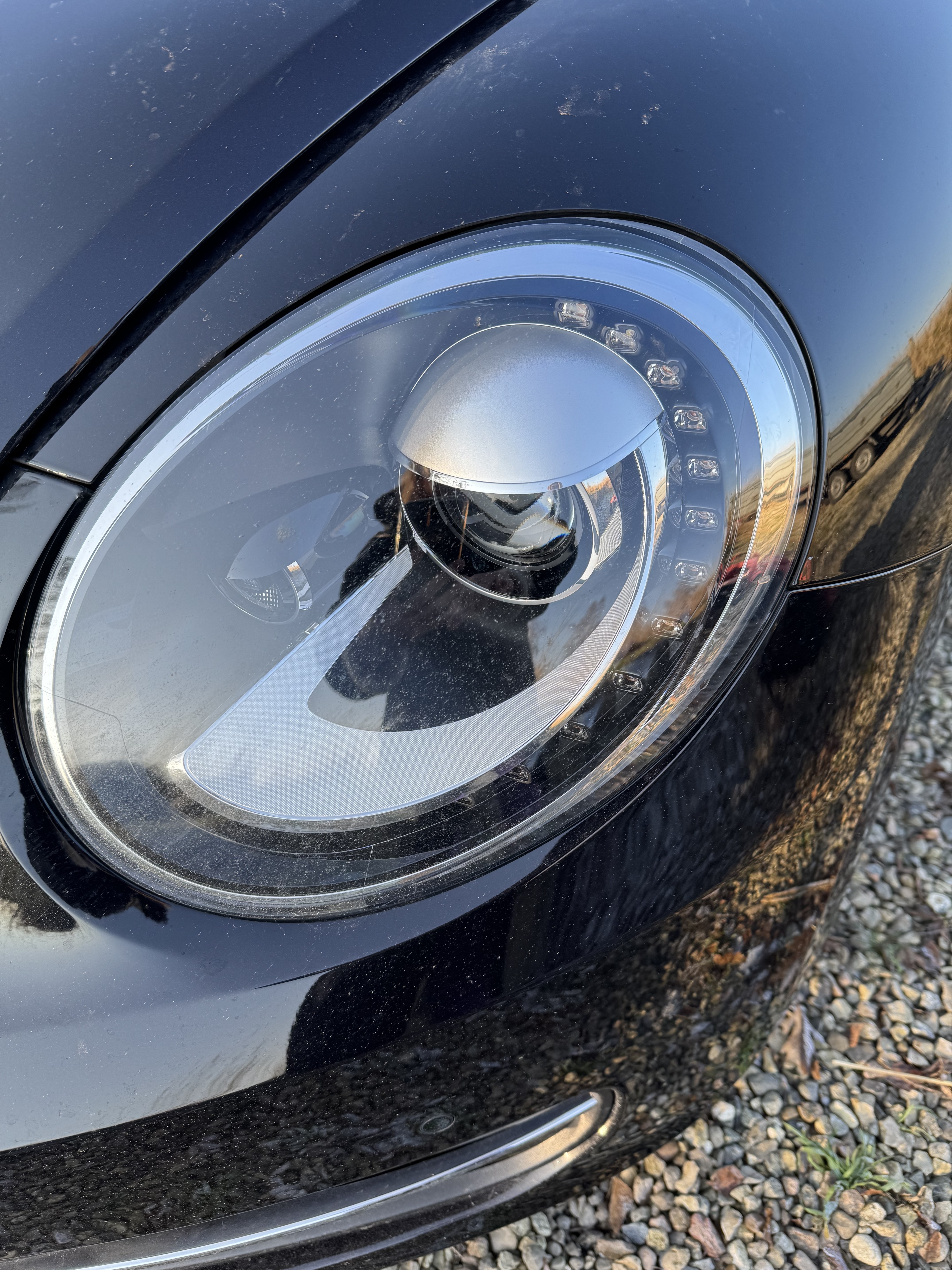 Sort VW Beetle fra 2014