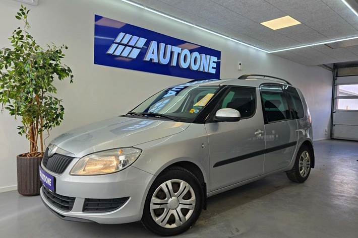 Sølv Skoda Roomster fra 2012