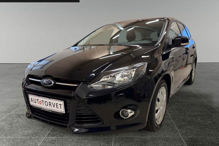 Sort Ford Focus fra 2012