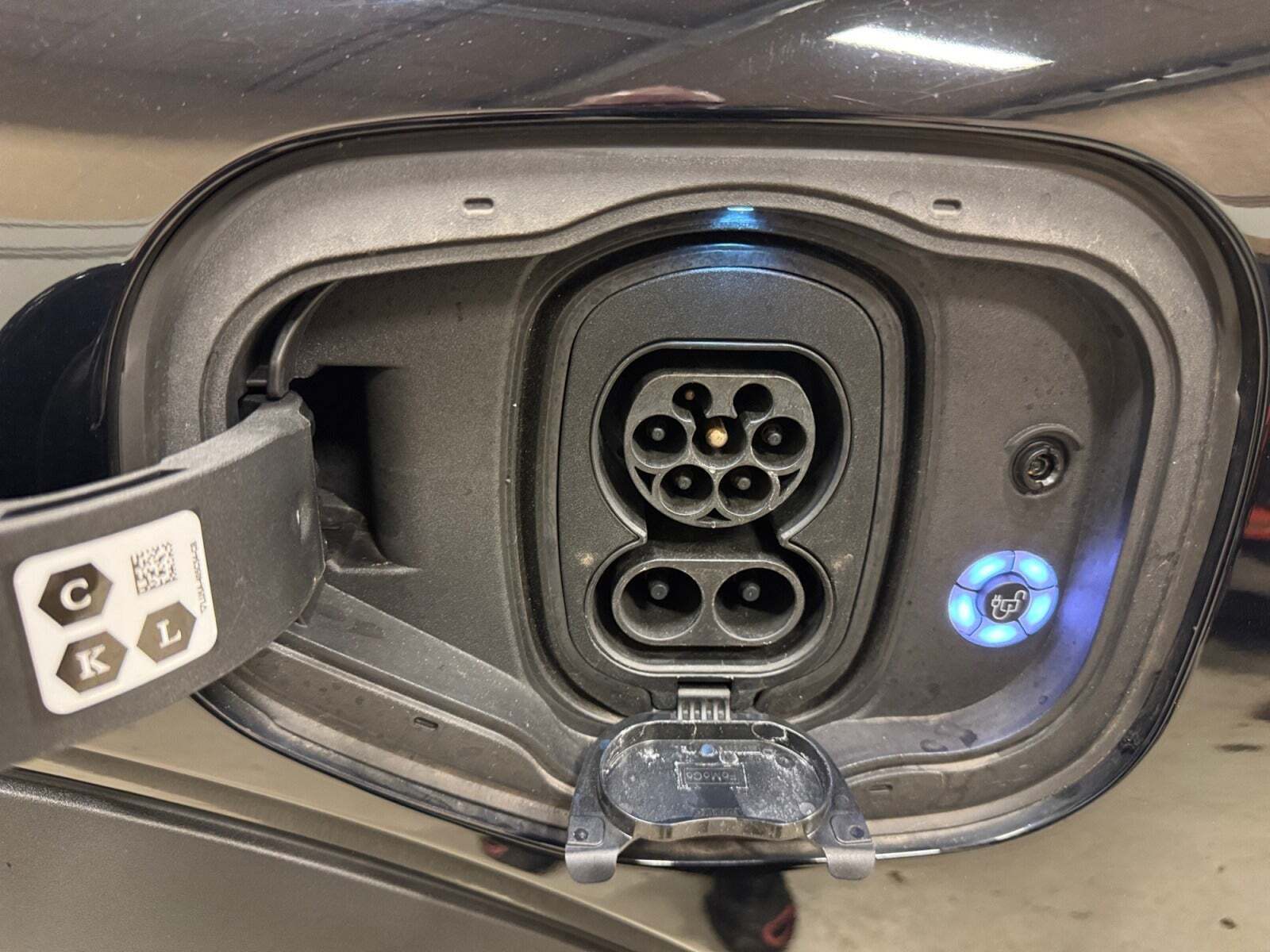 Grå Ford Mustang Mach-E fra 2021