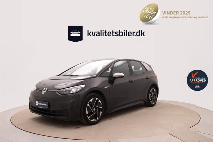 Grå VW ID.3 fra 2020