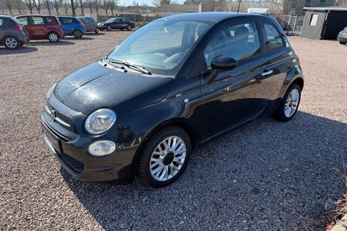 Sort Fiat 500 fra 2017