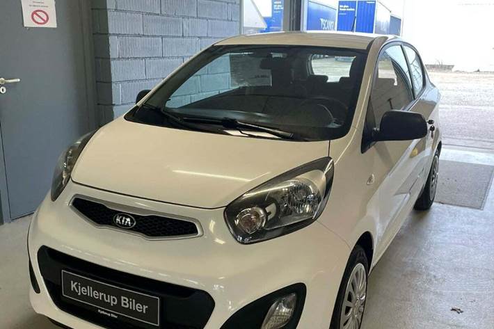 Gul Kia Picanto fra 2014