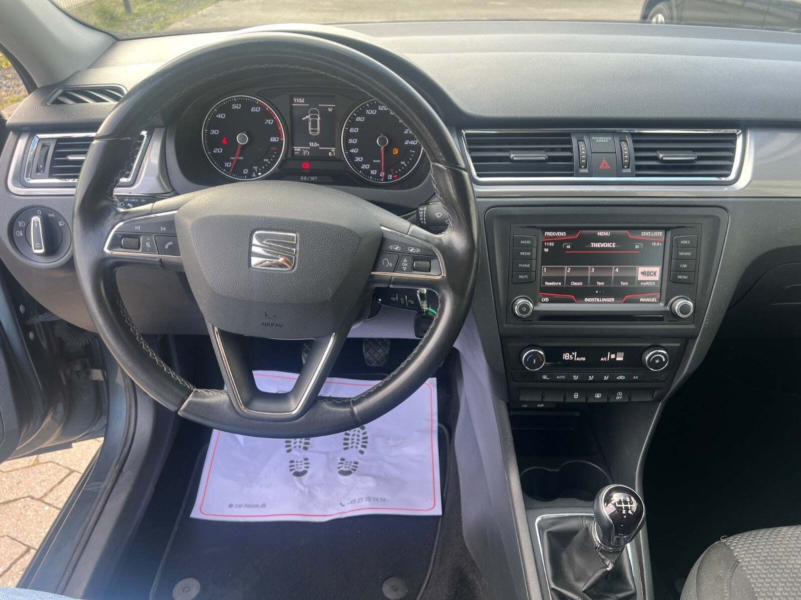 Grå Seat Toledo fra 2016