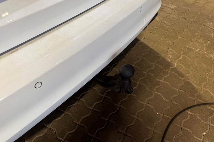 Hvid Ford Focus fra 2018