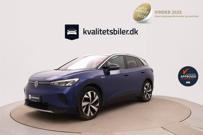 Blå VW ID.4 fra 2020