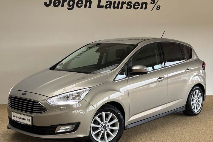 Beige Ford C-MAX fra 2018