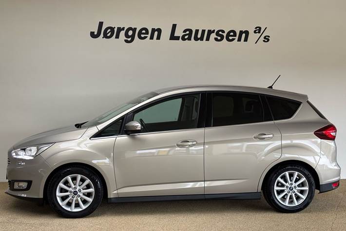 Beige Ford C-MAX fra 2018