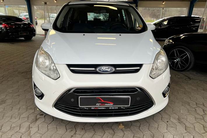 Hvid Ford C-MAX fra 2012